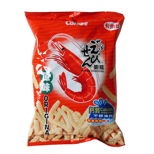 Calbee Prawn Crackers Original, 105g Calbee Prawn Crackers Original, 105g