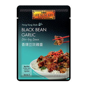 Lee Kum Kee Black Bean Garlic Stir-Fry Sauce, 50g