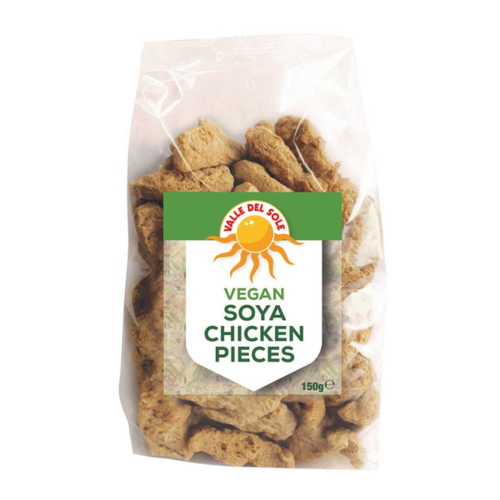 Valle Del Sole Vegan Soya Chicken Pieces, 150g Valle Del Sole Vegan Soya Chicken Pieces, 150g