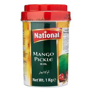 National National Mango Pickle in Öl, 1kg