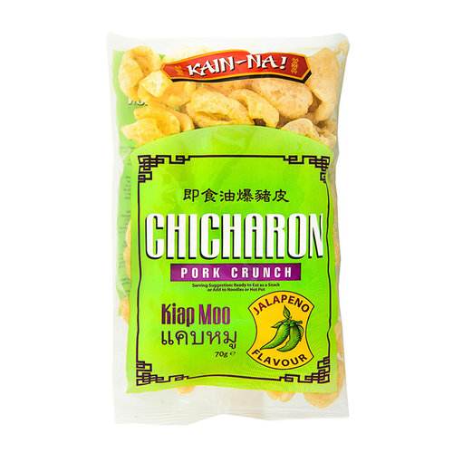 Kain-Na! Chicharon Jalapeno Flavour, 70g Kain-Na! Chicharon Jalapeno Flavour, 70g