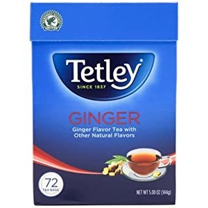 Tetley Tetley Ginger Flavor Tea, 144g