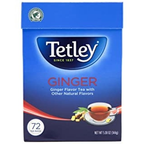 Tetley Tetley Ginger Flavor Tea, 144g Tetley Tetley Ginger Flavor Tea, 144g