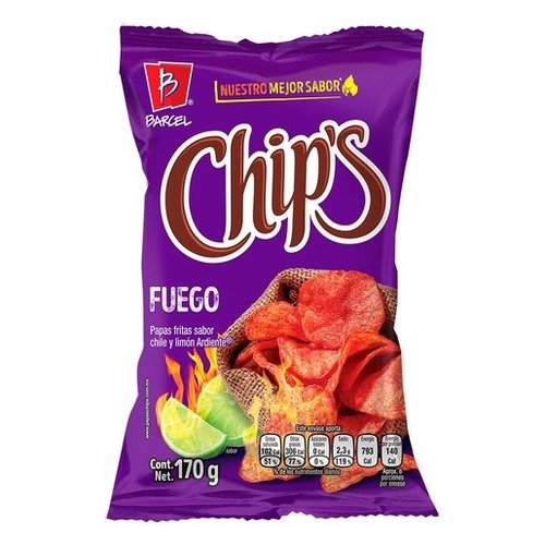 Barcel Chips Fuego, 170g BB: 19/1/22