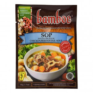 Bamboe Bamboe Bumbu Sop, 49g