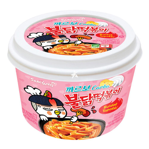 Samyang Samyang Heißer Hühnchengeschmack Carbo Topokki, 179g