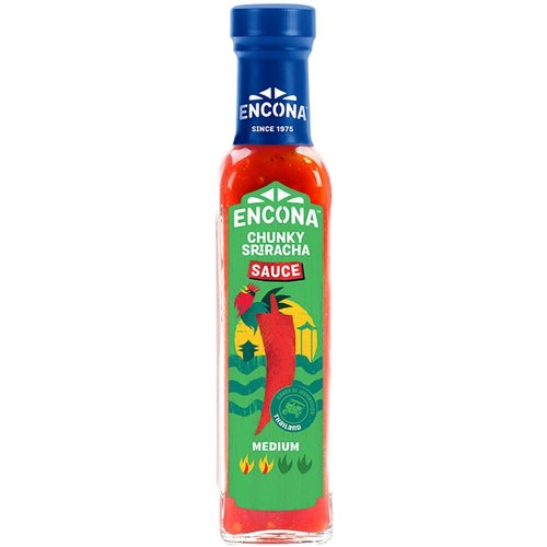 Encona Encona Chunky Sriracha Sauce, 142ml Encona Encona Chunky Sriracha Sauce, 142ml