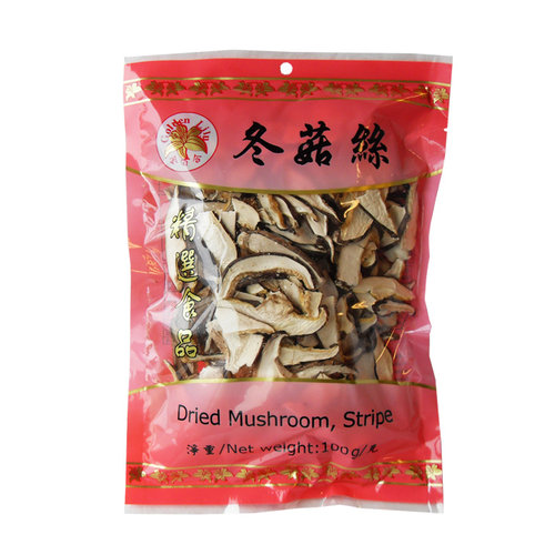 Dried Mushroom Strips, 100g