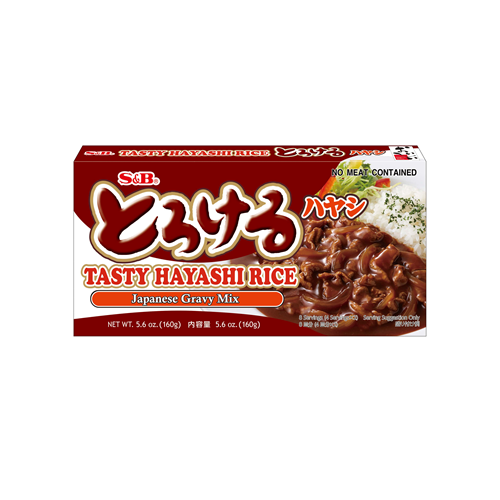 S&B Tasty Hayashi Rice Gravy Mix, 160g