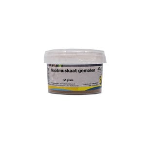 Muskatnuss gemahlen, 65g