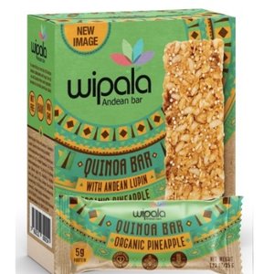 Wipala Quinoa Bar Pineapple, 6x35g Wipala Quinoa Bar Pineapple, 6x35g