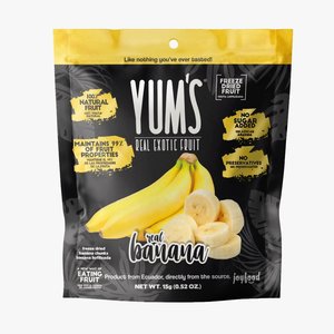 Yum's Crunchy BANANA Bites, 15g Yum's Crunchy BANANA Bites, 15g