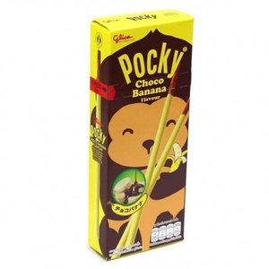Glico Glico Pocky Choco Banana Flavor, 25g BBD: 16-09-25 Glico Glico Pocky Choco Banana Flavor, 25g BBD: 16-09-25
