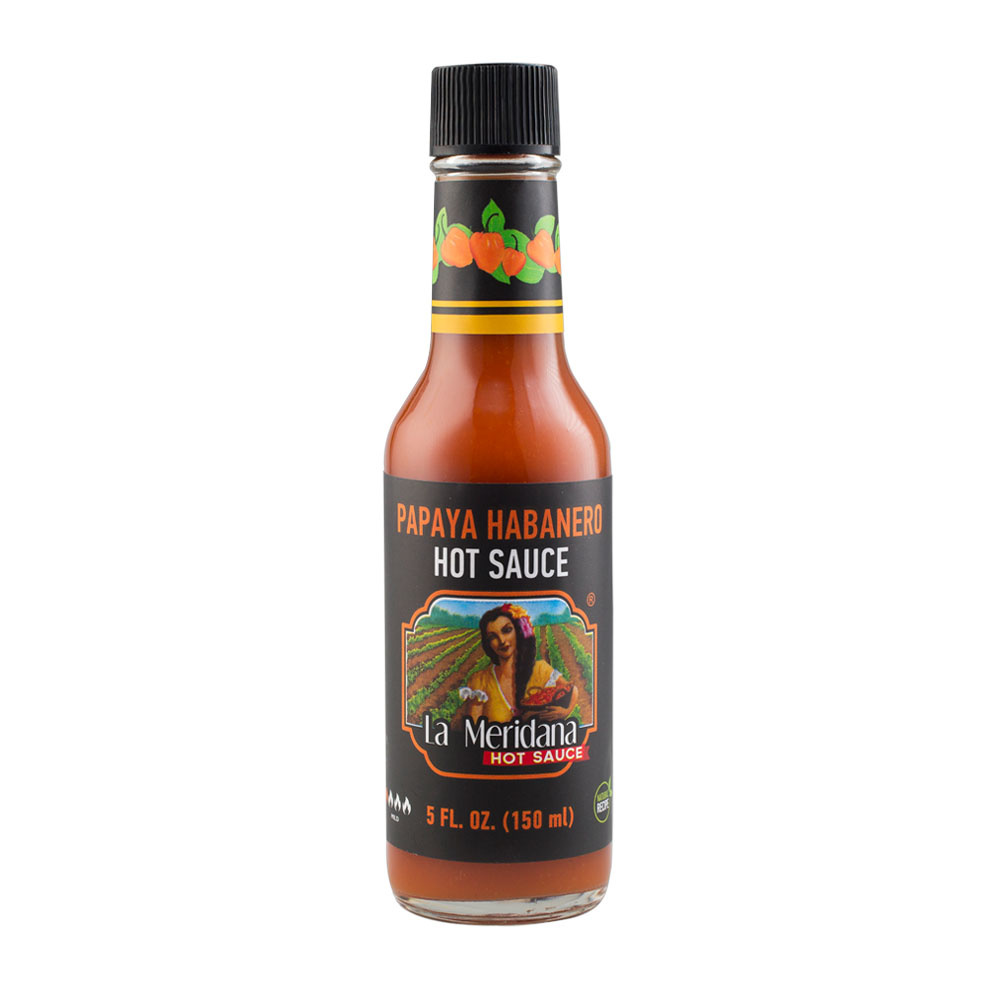 La Meridana Papaya Habanero Scharfe Soße, 150ml