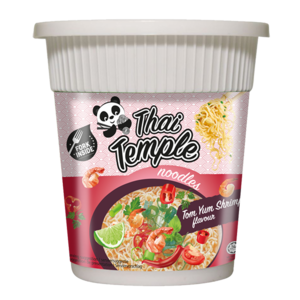 Thai Temple Thai Temple Panda Cup Nudeln Tom Yum Garnelen, 60g