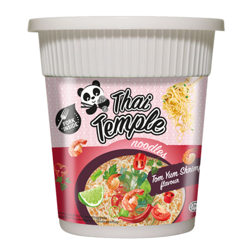 Thai Temple Panda Cup Noodles Tom Yum Shrimp, 60g