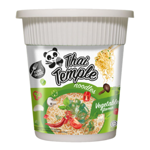 Thai Temple Panda Cup Noodles Vegetable, 60g