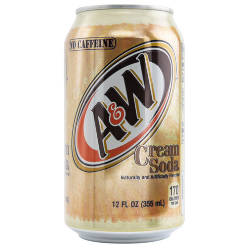 A&W Cream Soda, 355ml