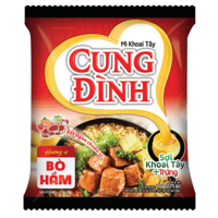 Cung Dinh Instantnudeln Bo Ham Geschmortes Rindfleisch, 77g