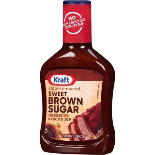 Kraft Sweet Brown Sugar BBQ Sauce, 510g  THT: 14/01/22