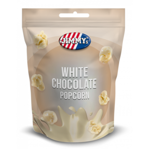 Jimmy's Jimmy's Weiße Schokoladen Popcorn, 120g