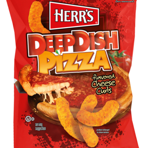 Herr's Deep Dish Pizza Cheese Curls, 198g