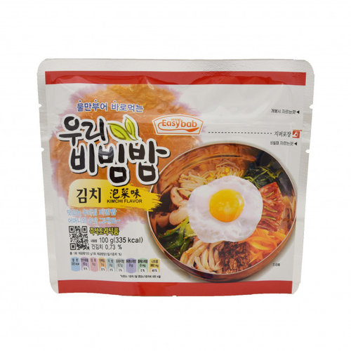 Easybab Woori Bibimbap Kimchi Flavor, 100g