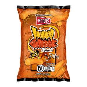 Herr's Herr's Honey Cheese Flavored Curls, 28g
