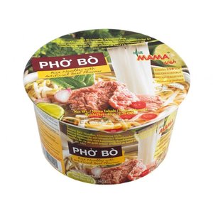 MAMA Instant Pho Bo Rice Noodles, 65g
