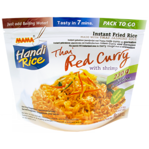 MAMA MAMA Instant Rice Red Curry Shrimp, 80g