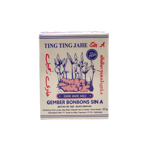 Sin-a Ting Ting Ginger candy, 40g