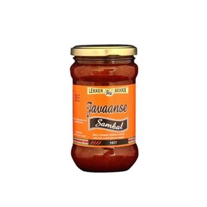 Lekker Bekkie Lekker Bekkie Javaanse Sambal, 290ml