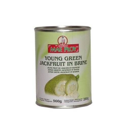 Mae Ploy Young Green Jackfruit in Brine, 560g