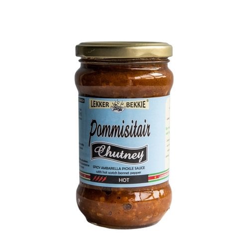 Lekker Bekkie Pommisitair Chutney, 290ml