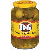 B&G Crunchy Kosher Dills Ganz, 946ml