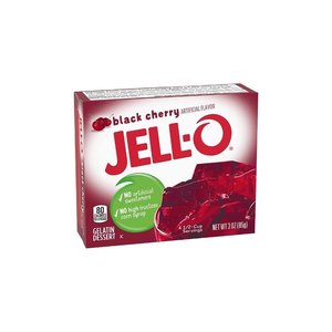 Jello Jello Black Cherry, 85g THT: 23-5-24