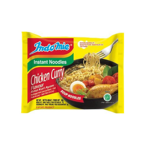 Indomie Instant Noodles Chicken Curry, 80g