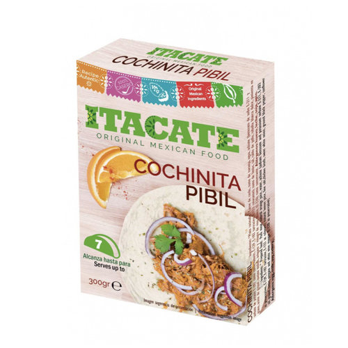 Itacate Cochinita Pibil, 300g THT: Febr 2022