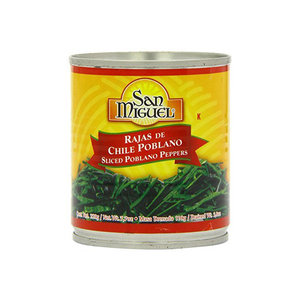 San Miguel San Miguel Sliced Poblano Peppers, 220g