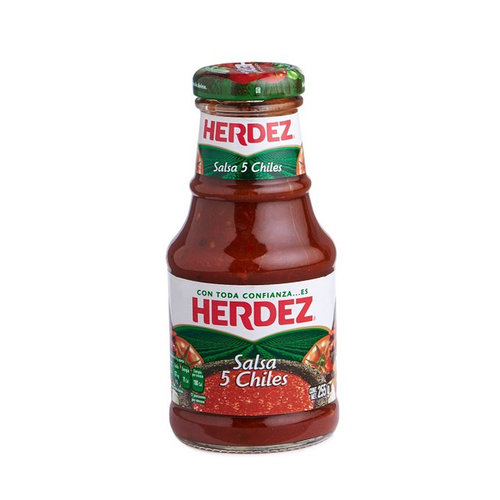 Herdez Salsa 5 Chiles, 255g Herdez Salsa 5 Chiles, 255g