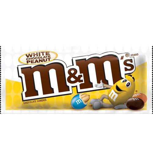 M&M Weiße Schokolade Erdnuss, 42,5g