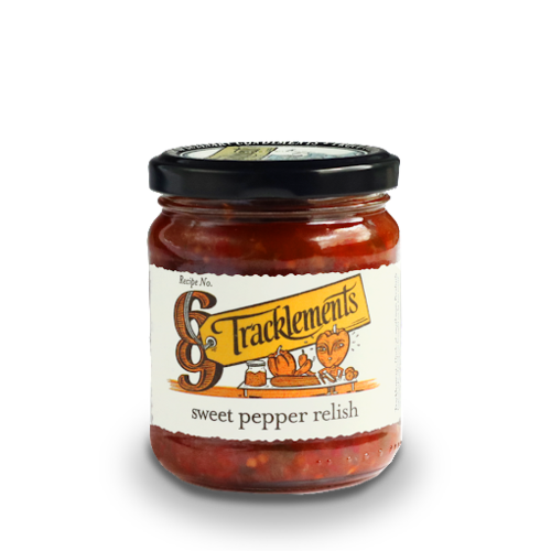 Tracklements Cucumber & Sweet Pepper Relish, 220g