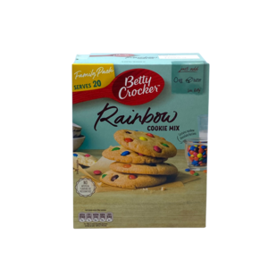 Betty Crocker Rainbow Cookie Mix, 495g BBD: 30/3/22