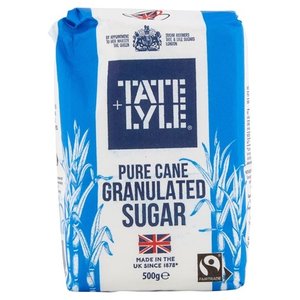 Tate & Lyle Tate & Lyle Pure Cane Granulated Sugar, 500g