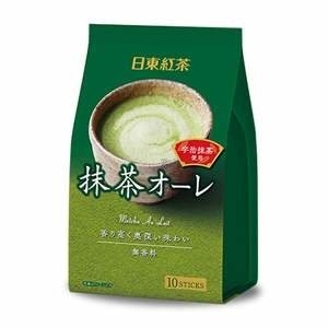 Nitto-Kocha Nitto-Kocha Matcha Au Lait Instant-Stick, 10Stk