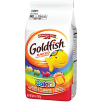 Pepperidge Farm Goldfish Crackers Cheddar Colors, 180g