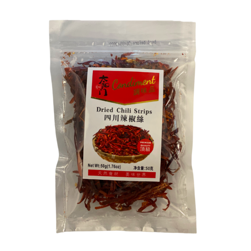 TYM TYM Dried Chili Strips, 50g TYM TYM Dried Chili Strips, 50g