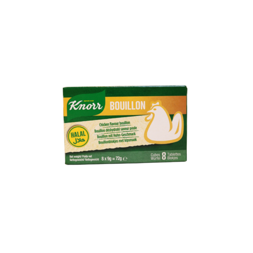 Knorr Knorr Halal Chicken Bouillon Cubes, 72g Knorr Knorr Halal Chicken Bouillon Cubes, 72g