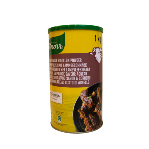 Knorr Knorr Halal Lamb Bouillon Powder, 1kg Knorr Knorr Halal Lamb Bouillon Powder, 1kg