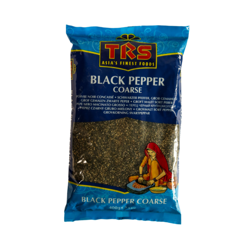 TRS TRS Grof Gemalen Zwarte Peper, 400g TRS TRS Grof Gemalen Zwarte Peper, 400g